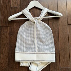 Club Monaco Knit backless top